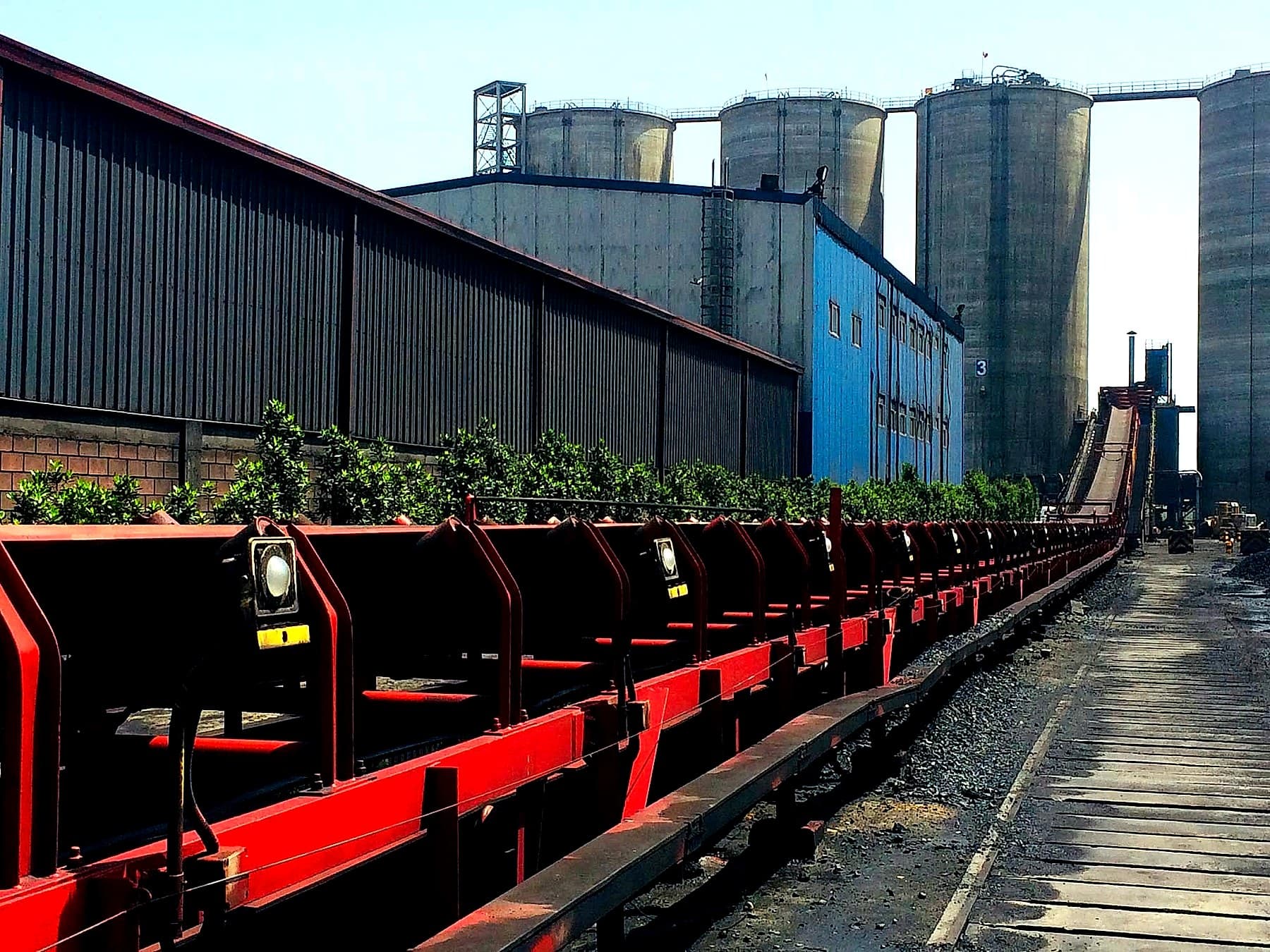 Additional Coal Conveyor Over Jetty Access Road
