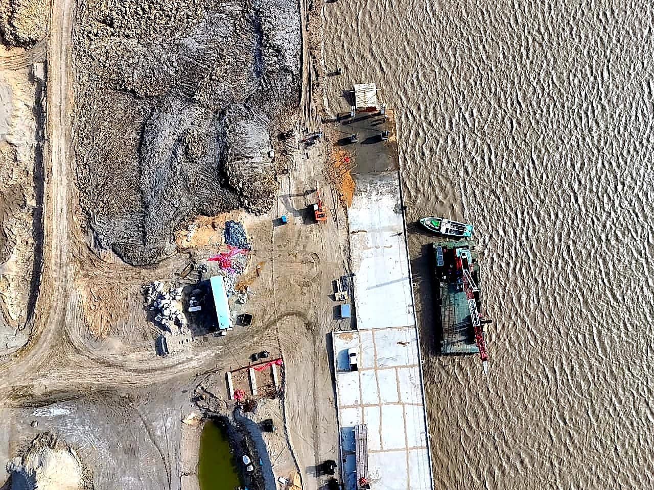 PPL Jetty — Sirani X-3 Well Site