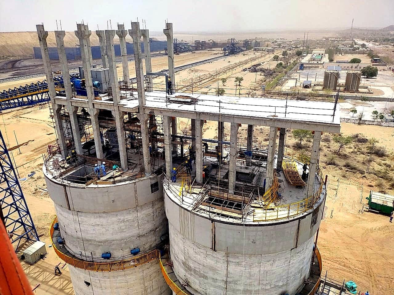 Truck Loading Silo
